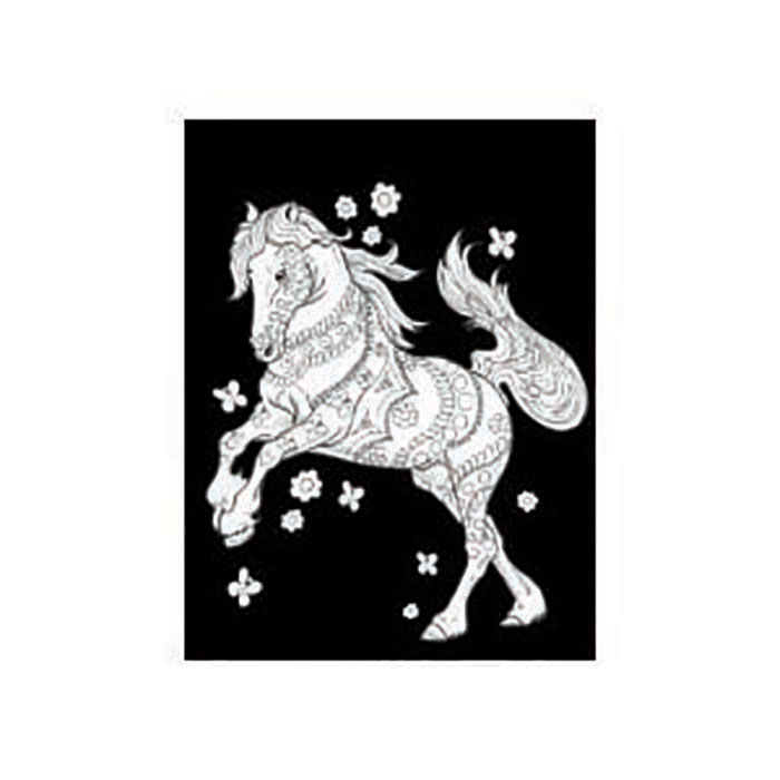 Eat Sleep HORSES Coloring Book