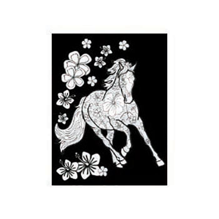 Eat Sleep HORSES Coloring Book