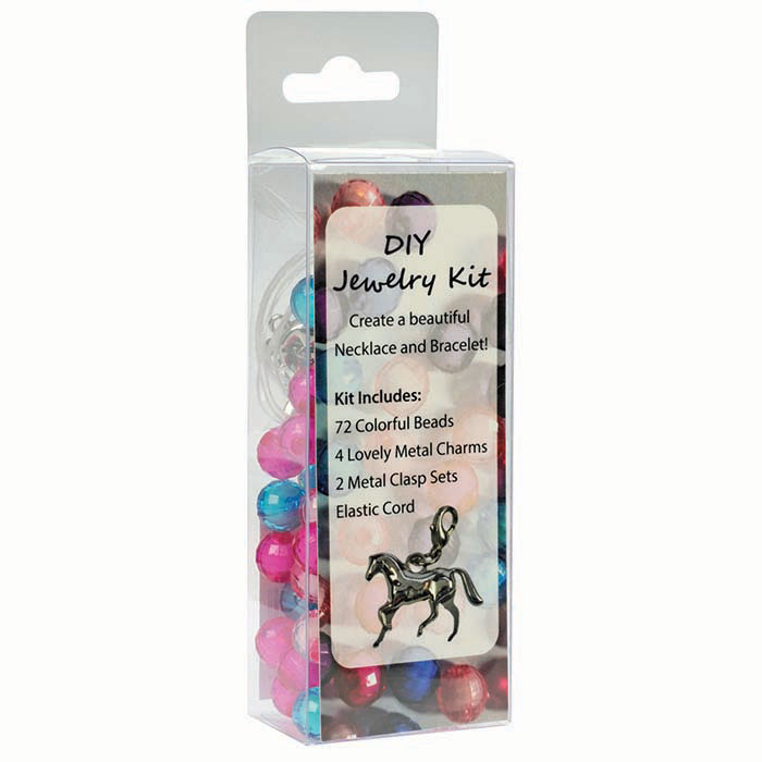 DIY Horse Charm & Bead Jewelry Kit