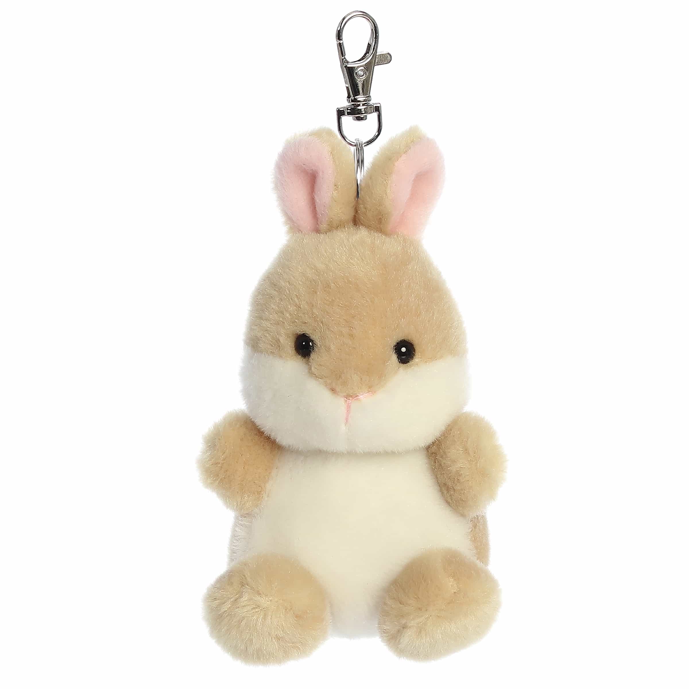 4" Plush Ella Bunny Palm Pals Clip-On