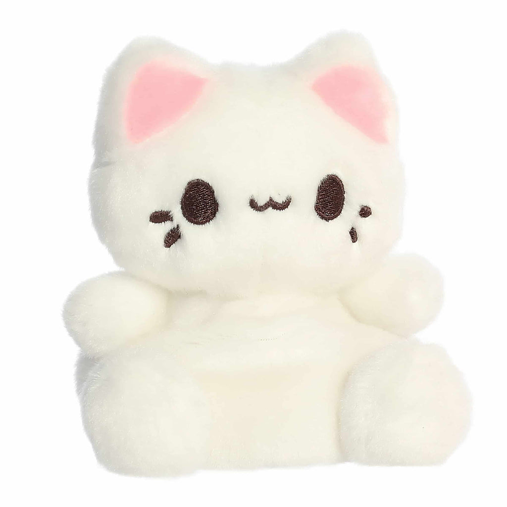 5" Plush Custard Meowchi Cat Palm Pals