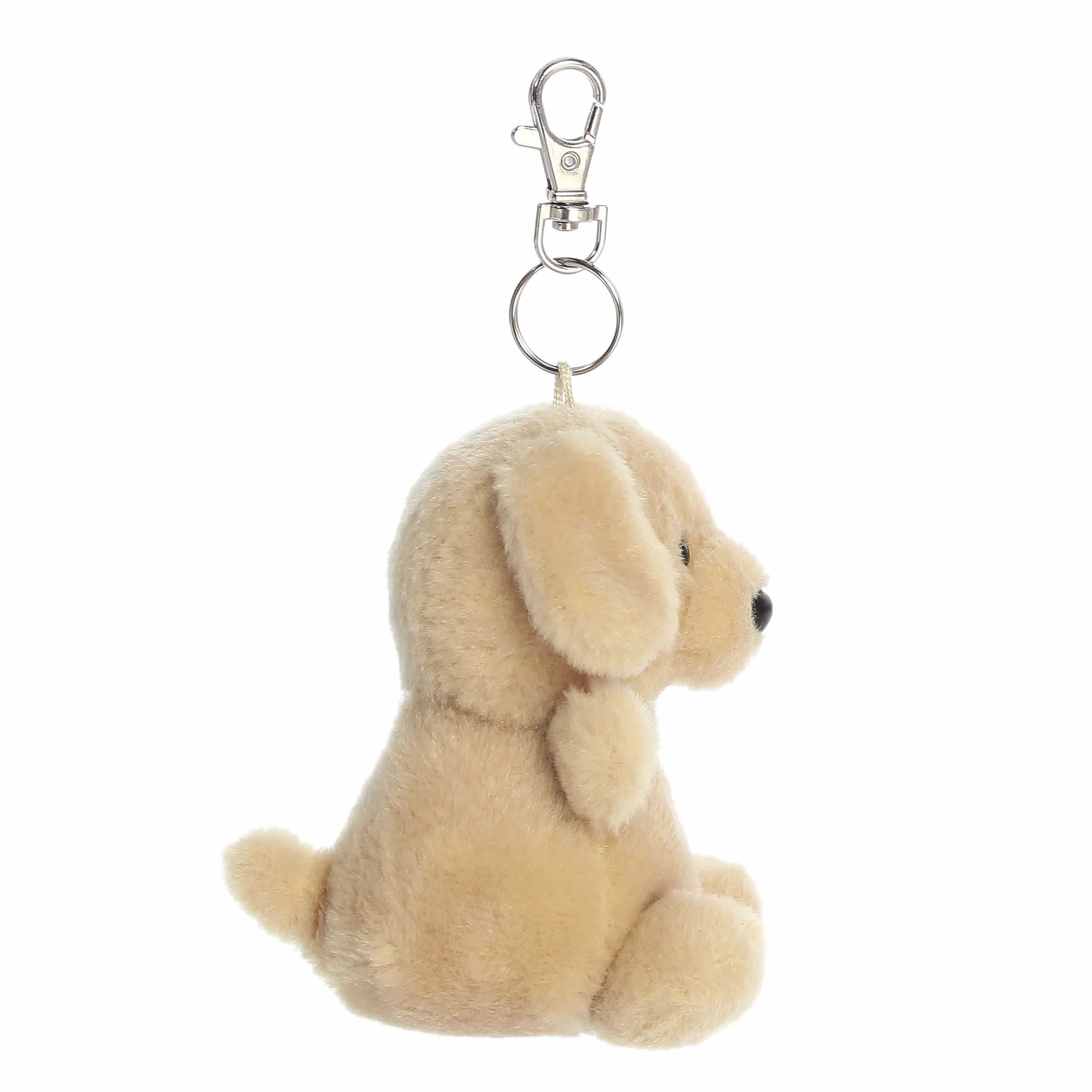 4" Plush Sunny Lab Palm Pals Clip-On