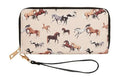 Horseplay Clutch Wallet