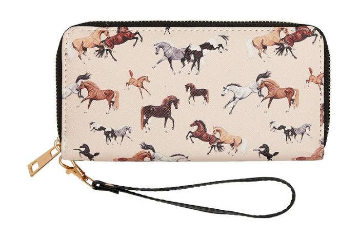 Horseplay Clutch Wallet