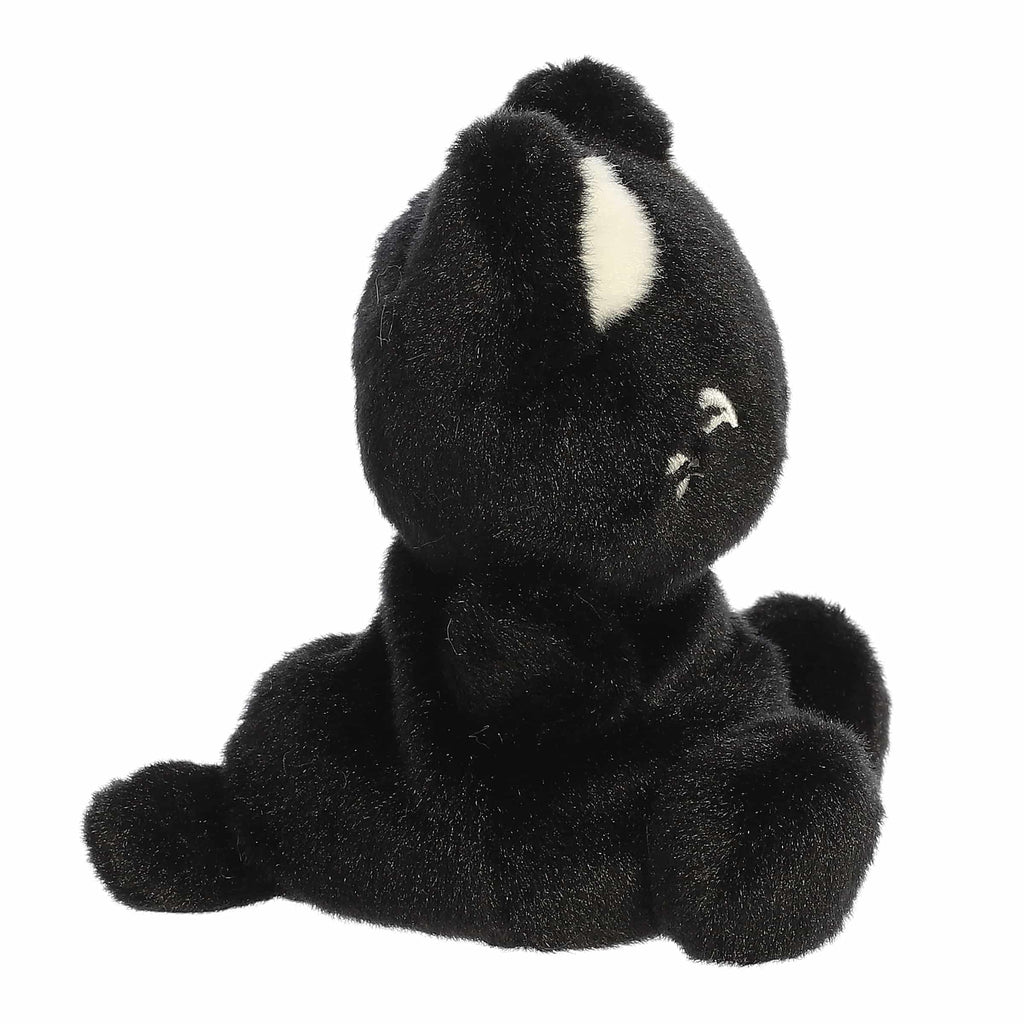 5" Plush Black Sesame Meowchi Cat Palm Pals