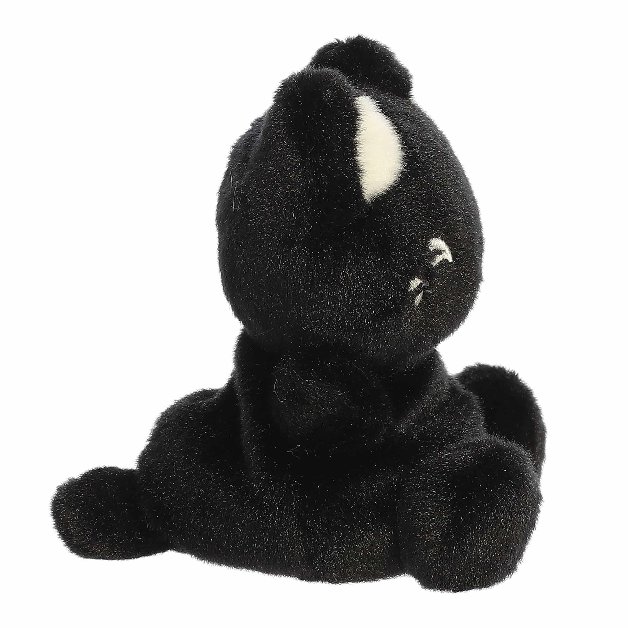 5" Plush Black Sesame Meowchi Cat Palm Pals