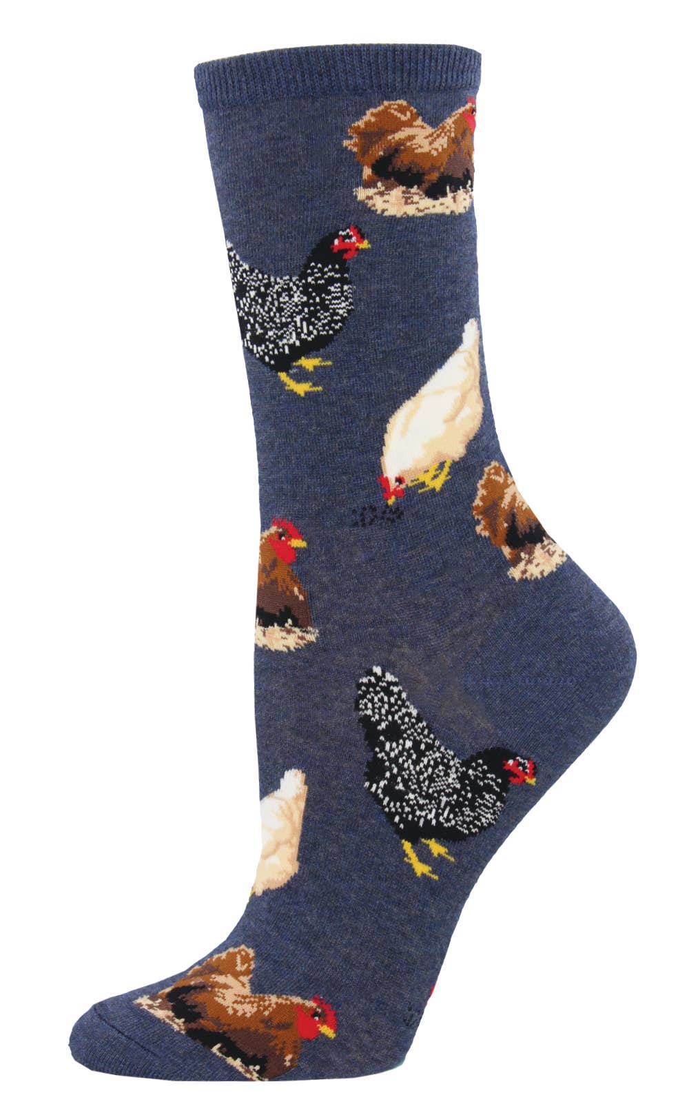 Mother Hen Navy Sock, Adult
