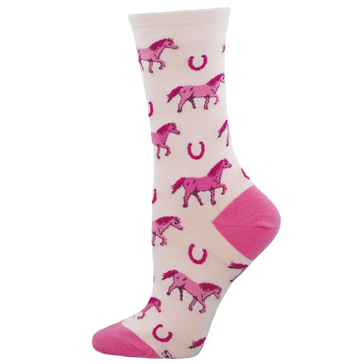 Pink Pony Sock, Adult