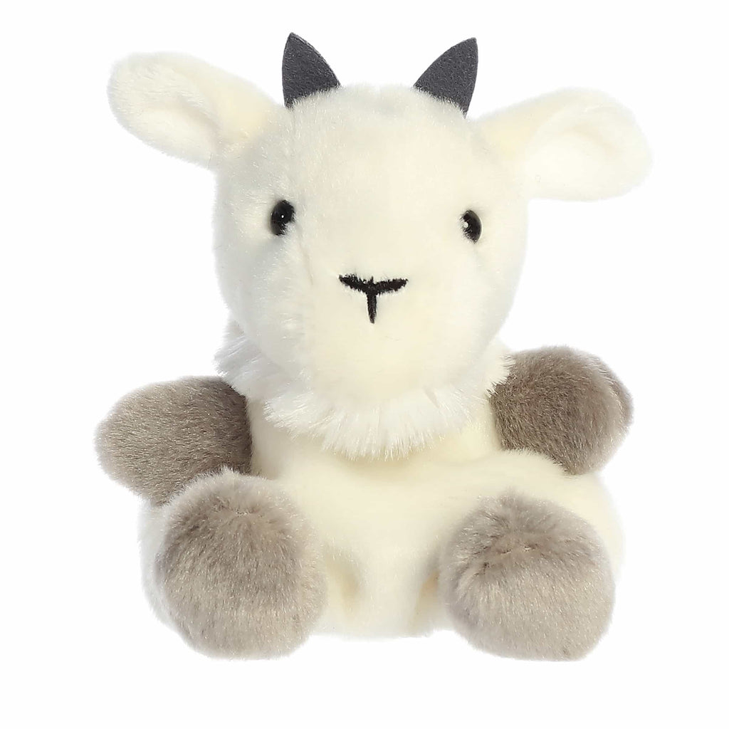 5" Plush Jenny Mountain Goat Palm Pals