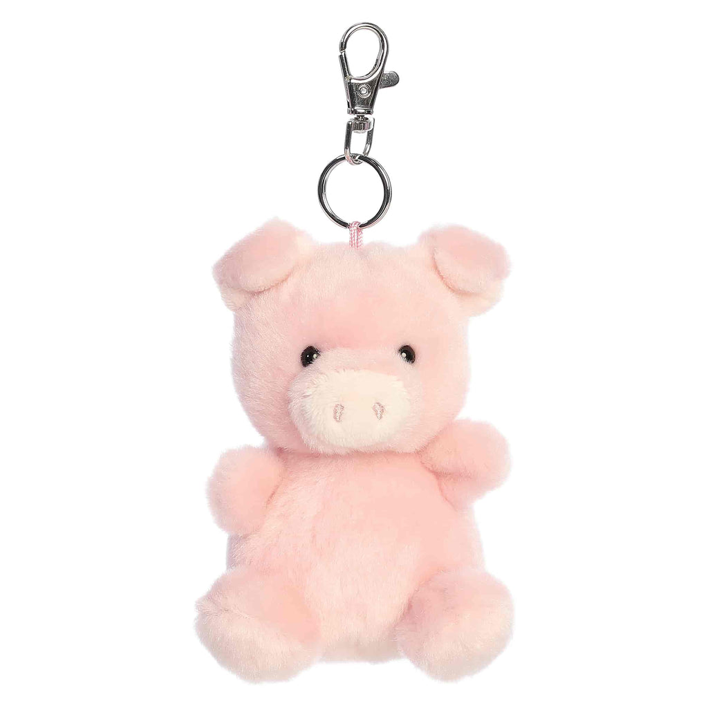4" Plush Wizard Pig Palm Pals Clip-On