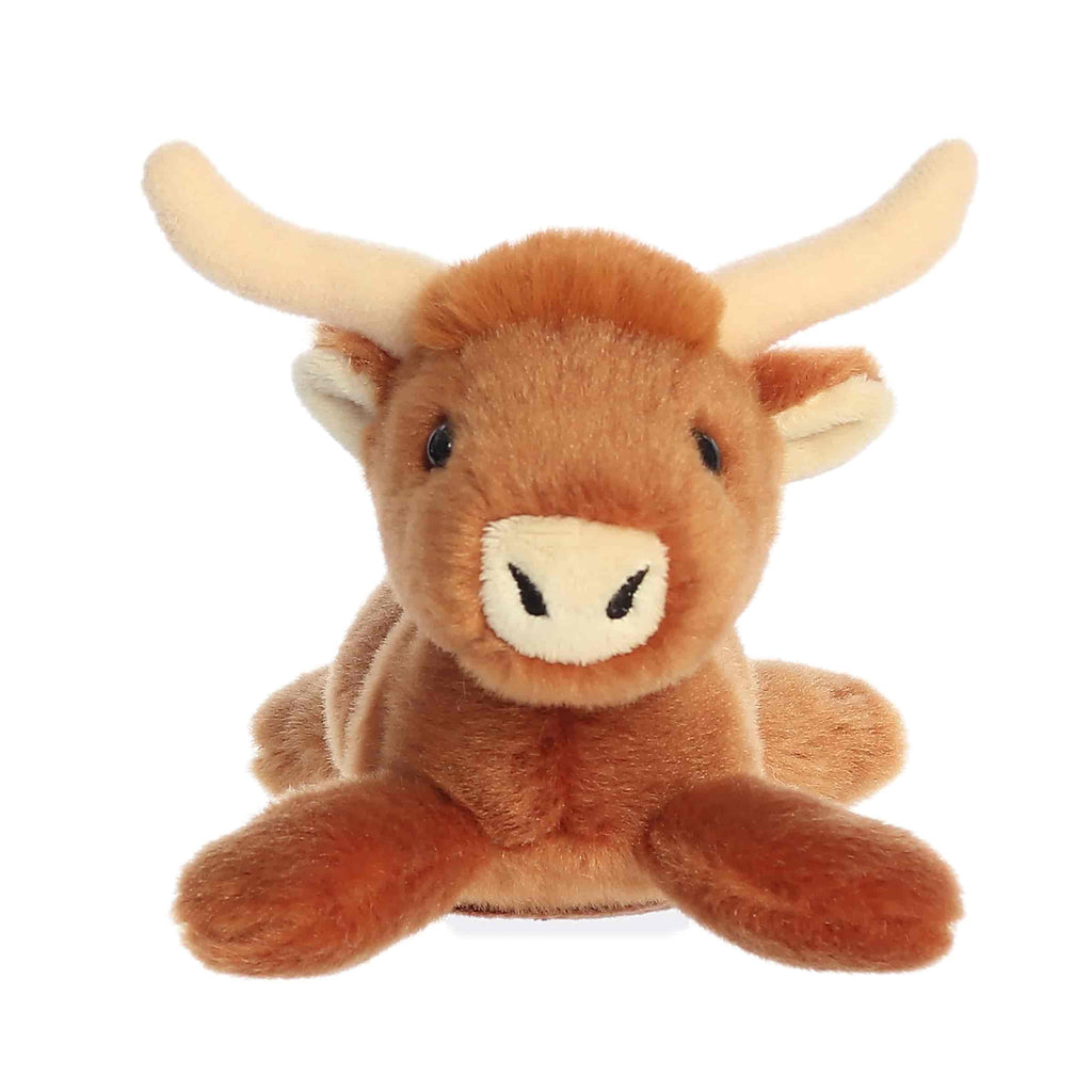 6" Plush Haddow Highland Cow Shoulderkin
