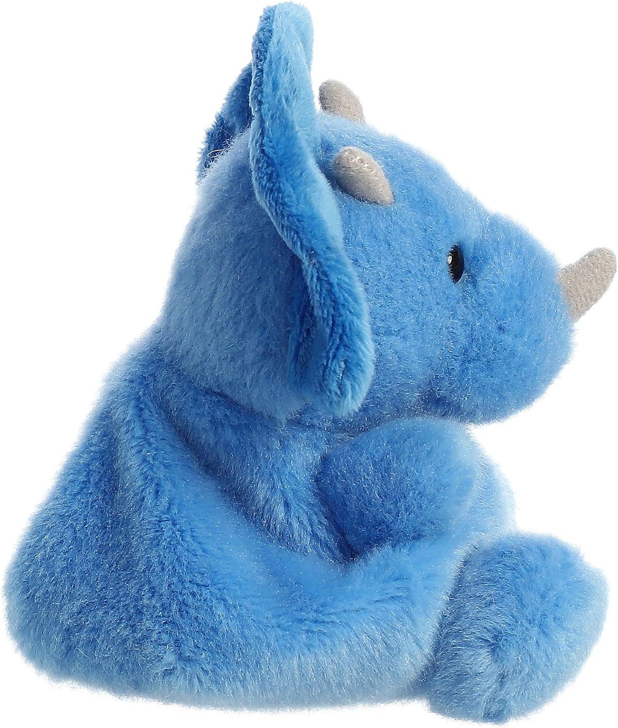 5" Plush Tank Triceratops Palm Pals