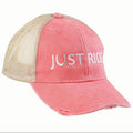 Just Ride Mesh Back Cap, Coral..