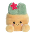 5" Plush Seyla Succulent Tan Pot Palm Pal