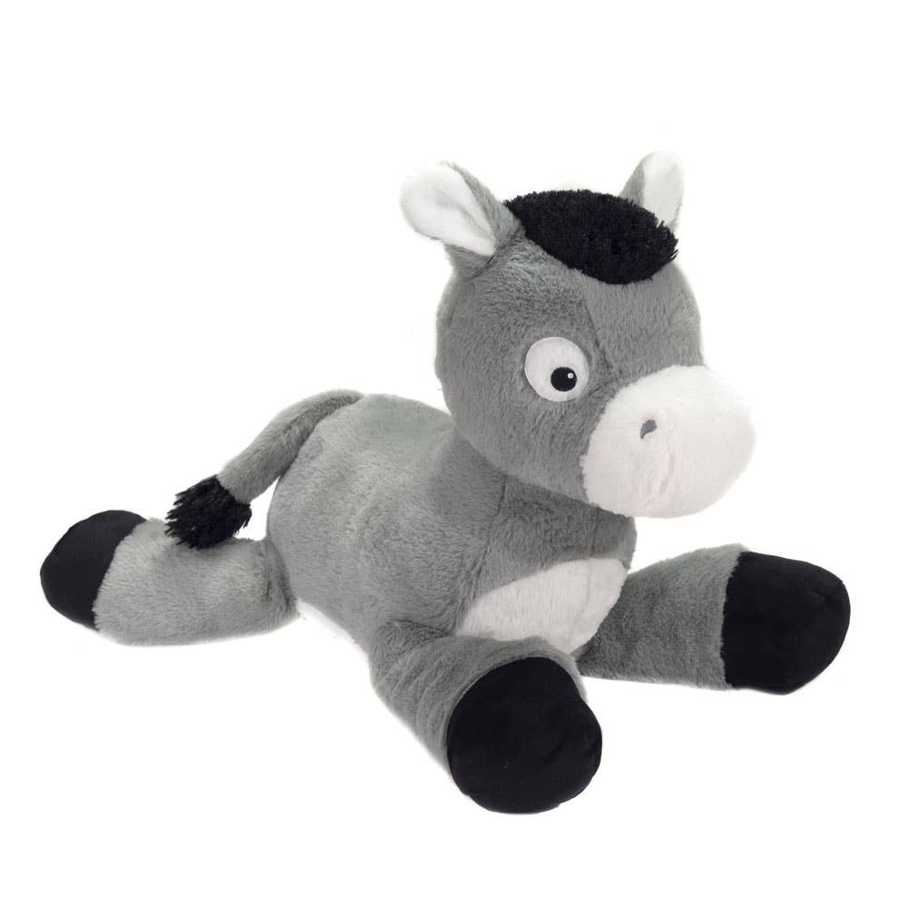 13" Huggable Laydown Donkey