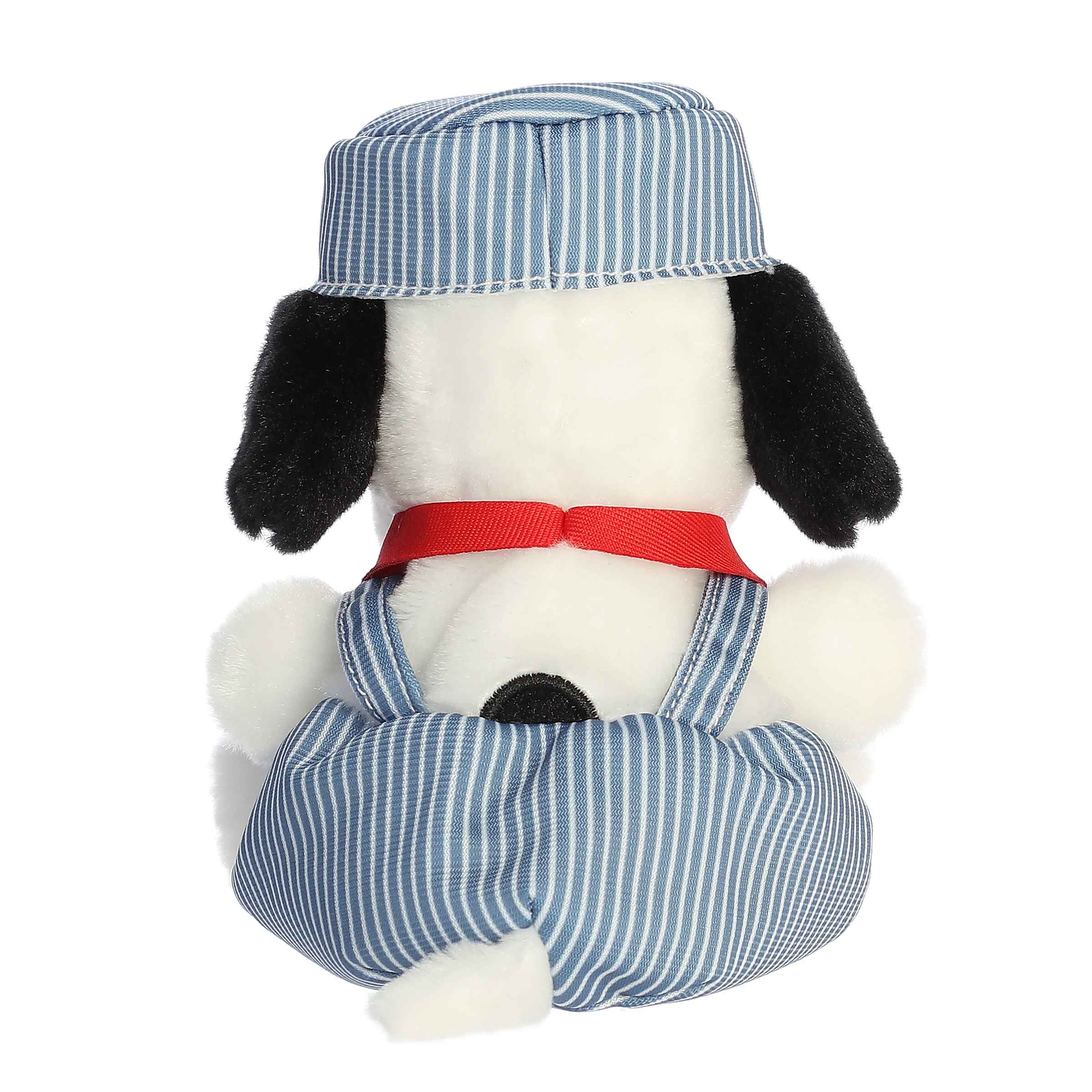 5" Plush Train Engineer Snoopy Palm Pals