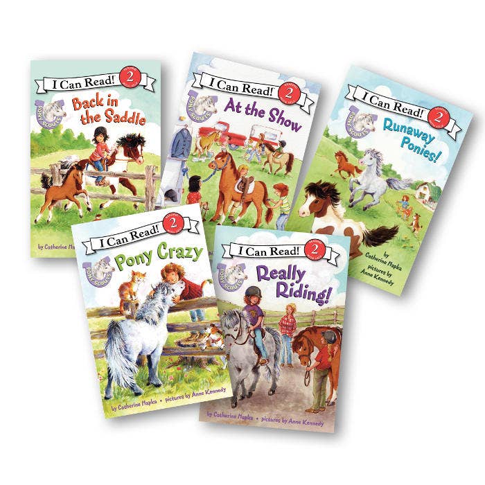 Pony Scout Series, Set of 5, Pony Crazy