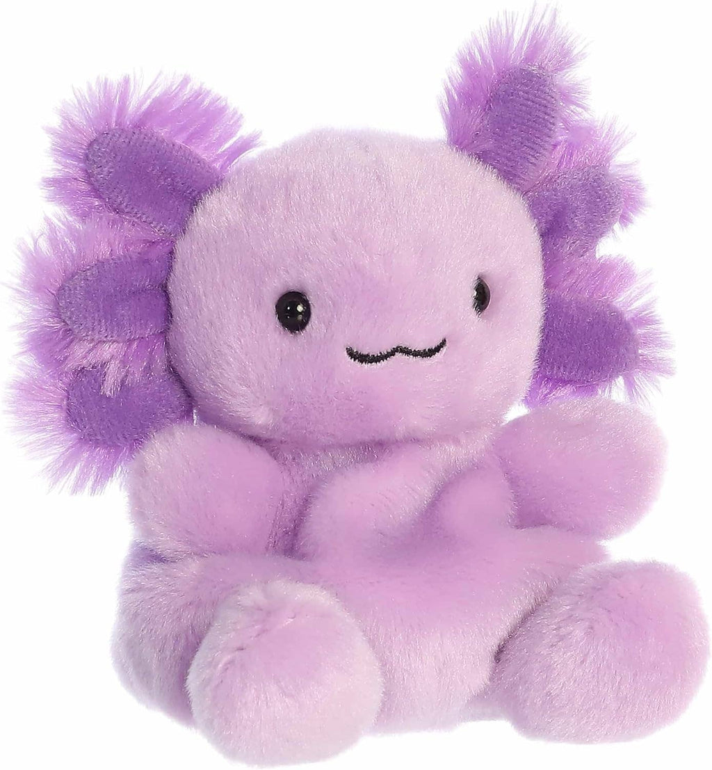5" Plush Xavier Purple Axolotl Palm Pal