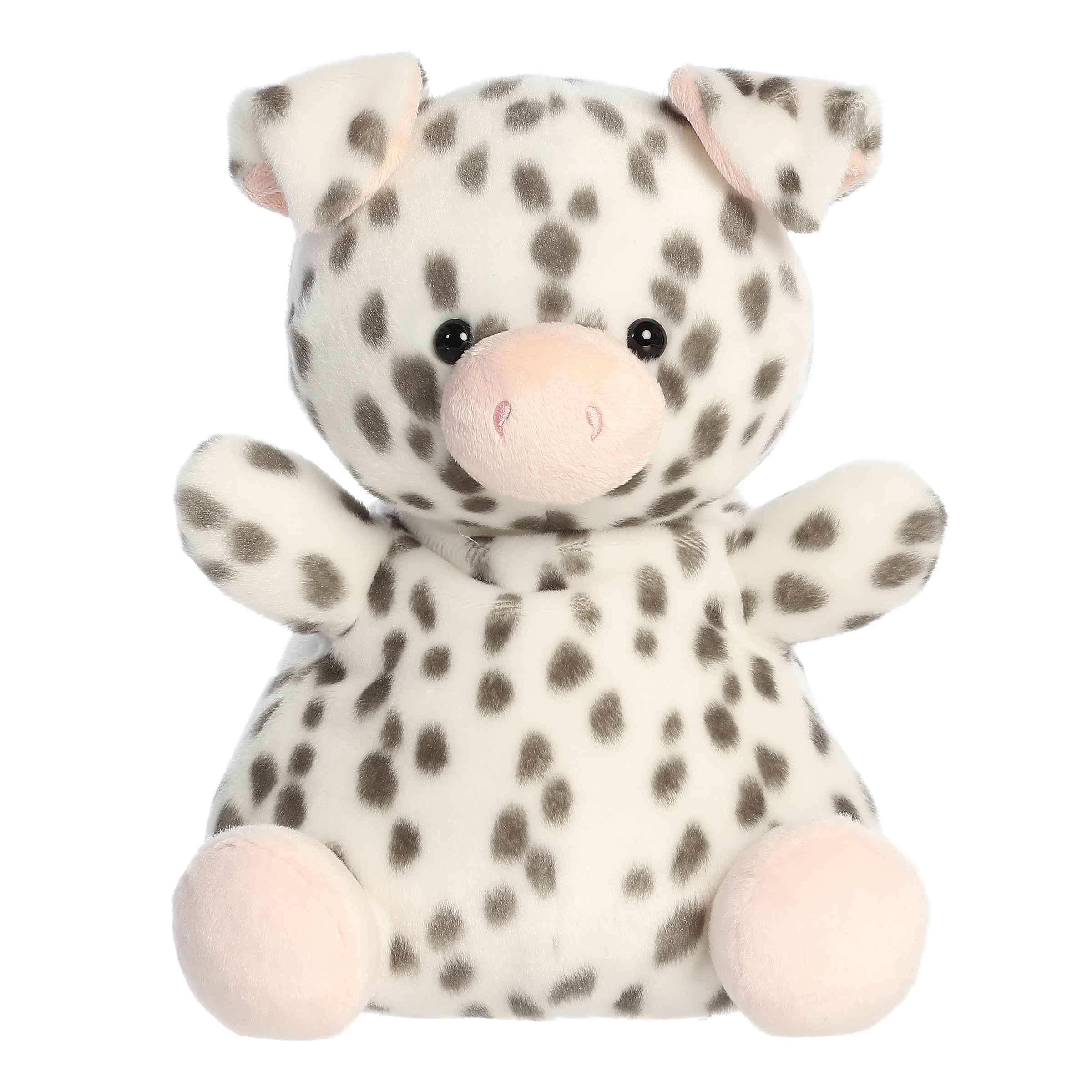 13" Plush Piggles Spotted Pig Party-Sized Palm Pals