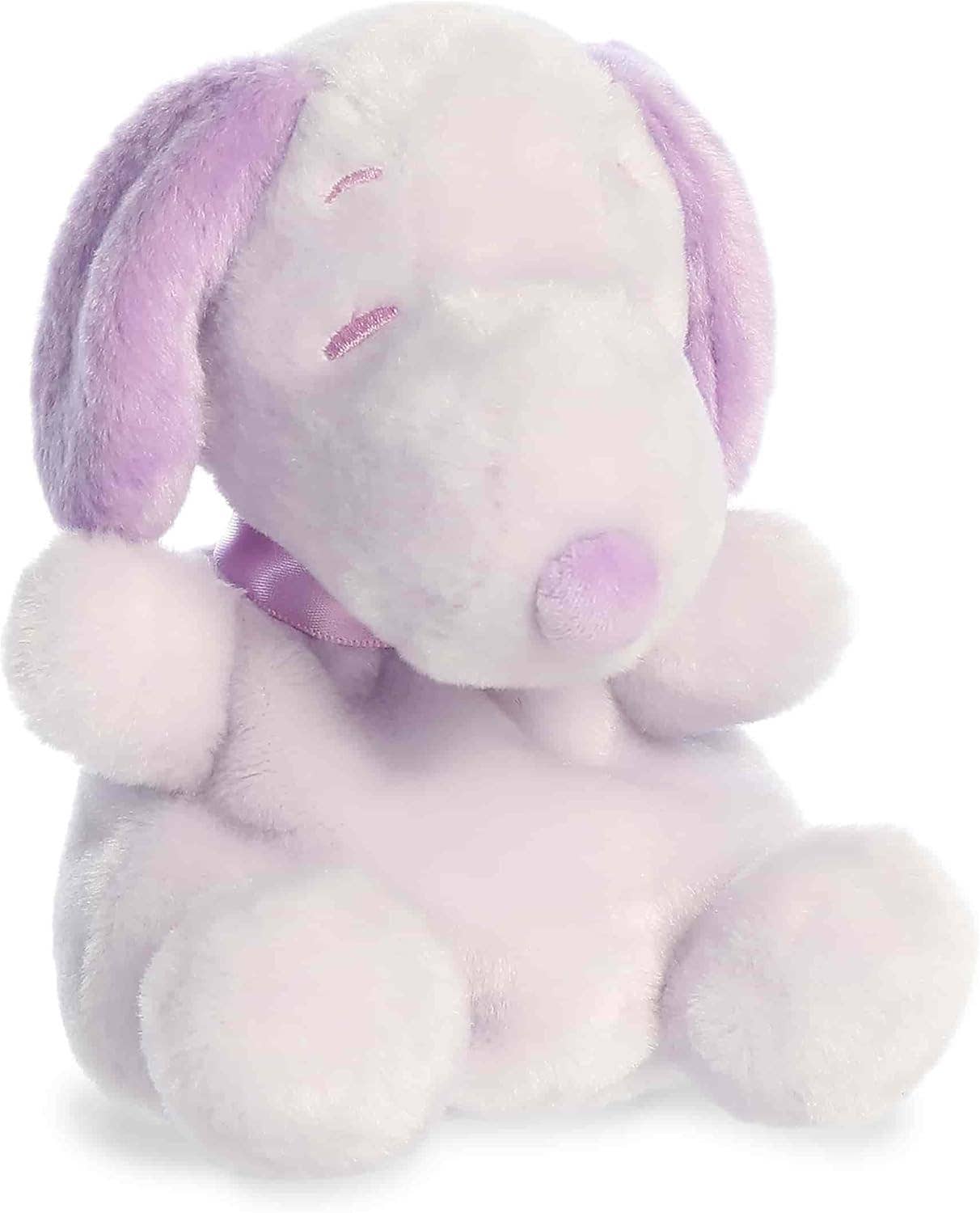 5" Plush Snoopy Color Collection Palm Pals Lavender Purple