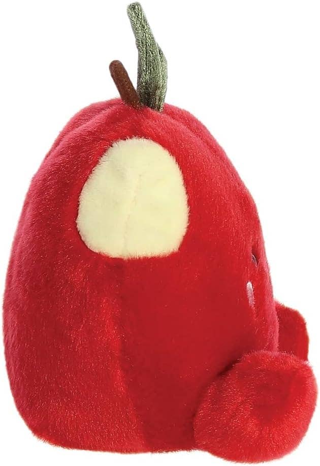 5" Plush Crisp Red Apple Palm Pals