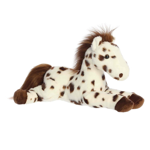 12" Plush Flopsie Blossom Appaloosa Horse
