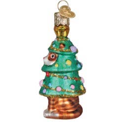 Ornament - Christmas Tree Kitty, 3.25"