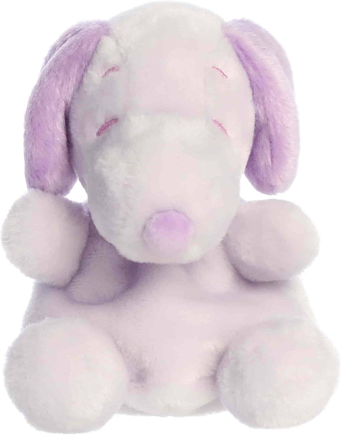 5" Plush Snoopy Color Collection Palm Pals Lavender Purple