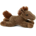 6" Plush Horse with Sound, Dark Brown