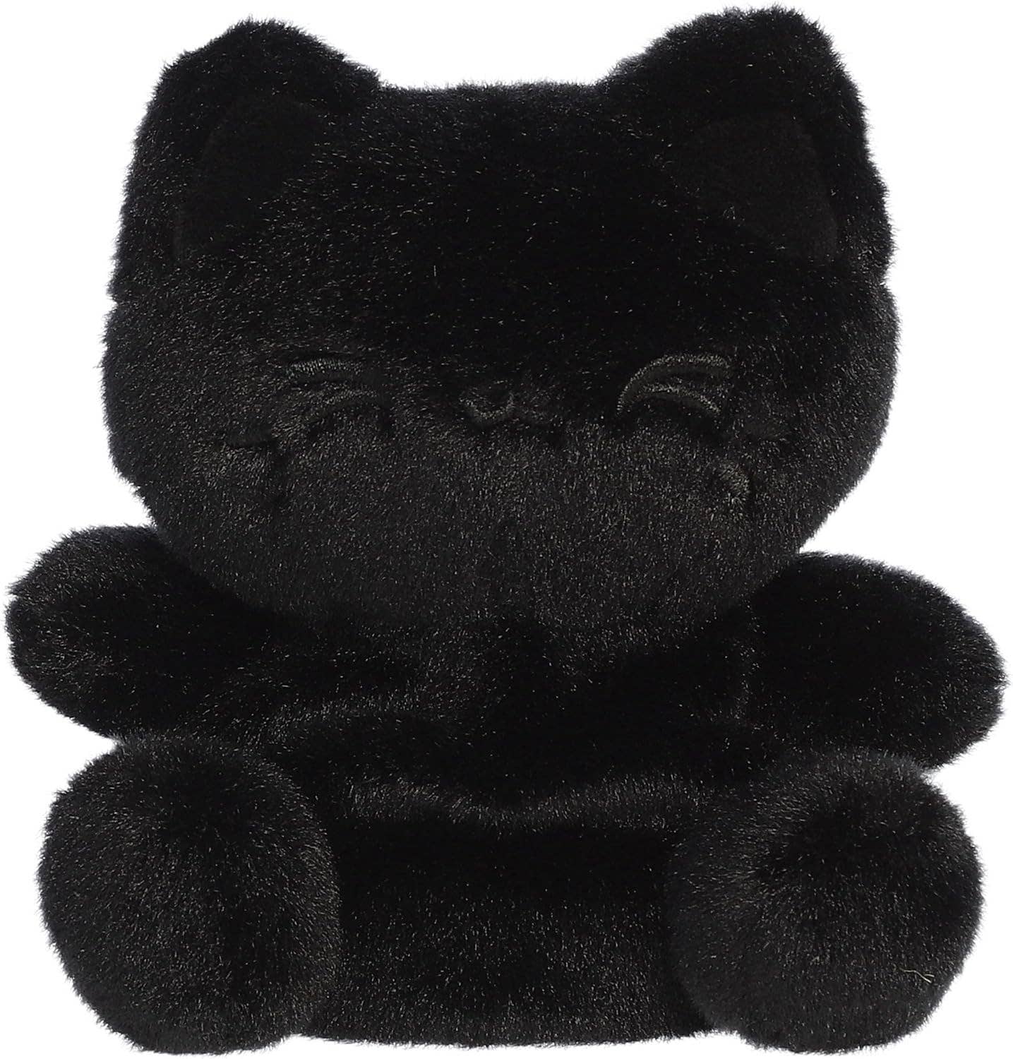 5" Plush Sesame Blackout Meowchi Cat Palm Pals