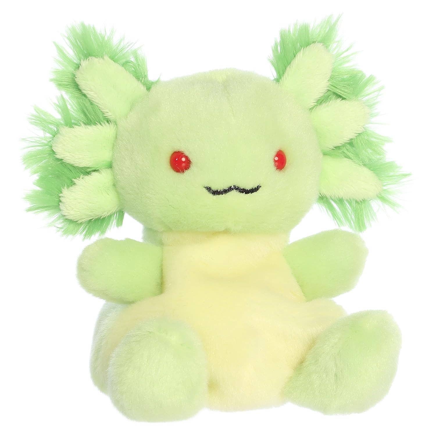 5" Plush Ecto Radioactive Axolotl Palm Pals