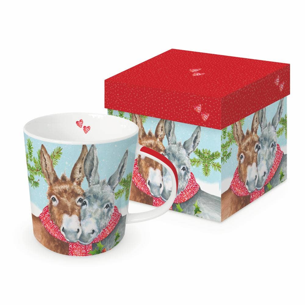 Boxed Mug, Donkey Snuggle Buddies
