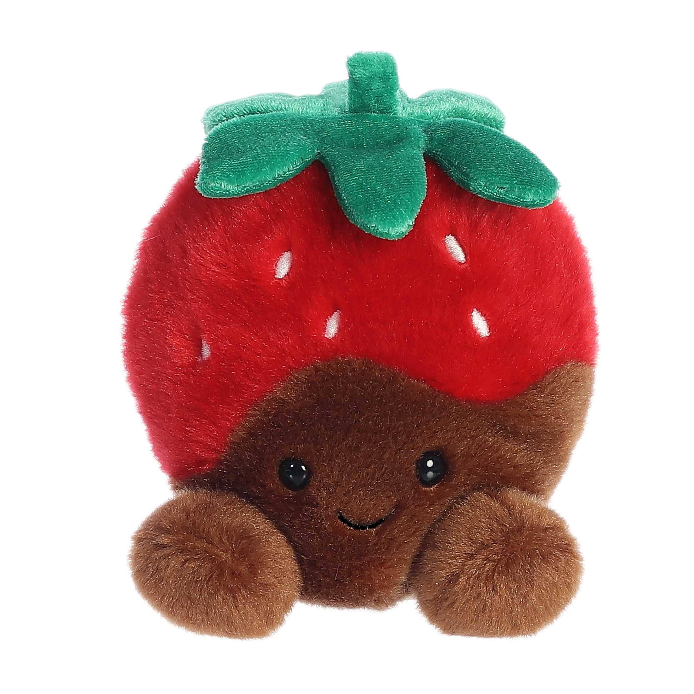 5" Plush Valentino Chocolate Strawberry Palm Pal