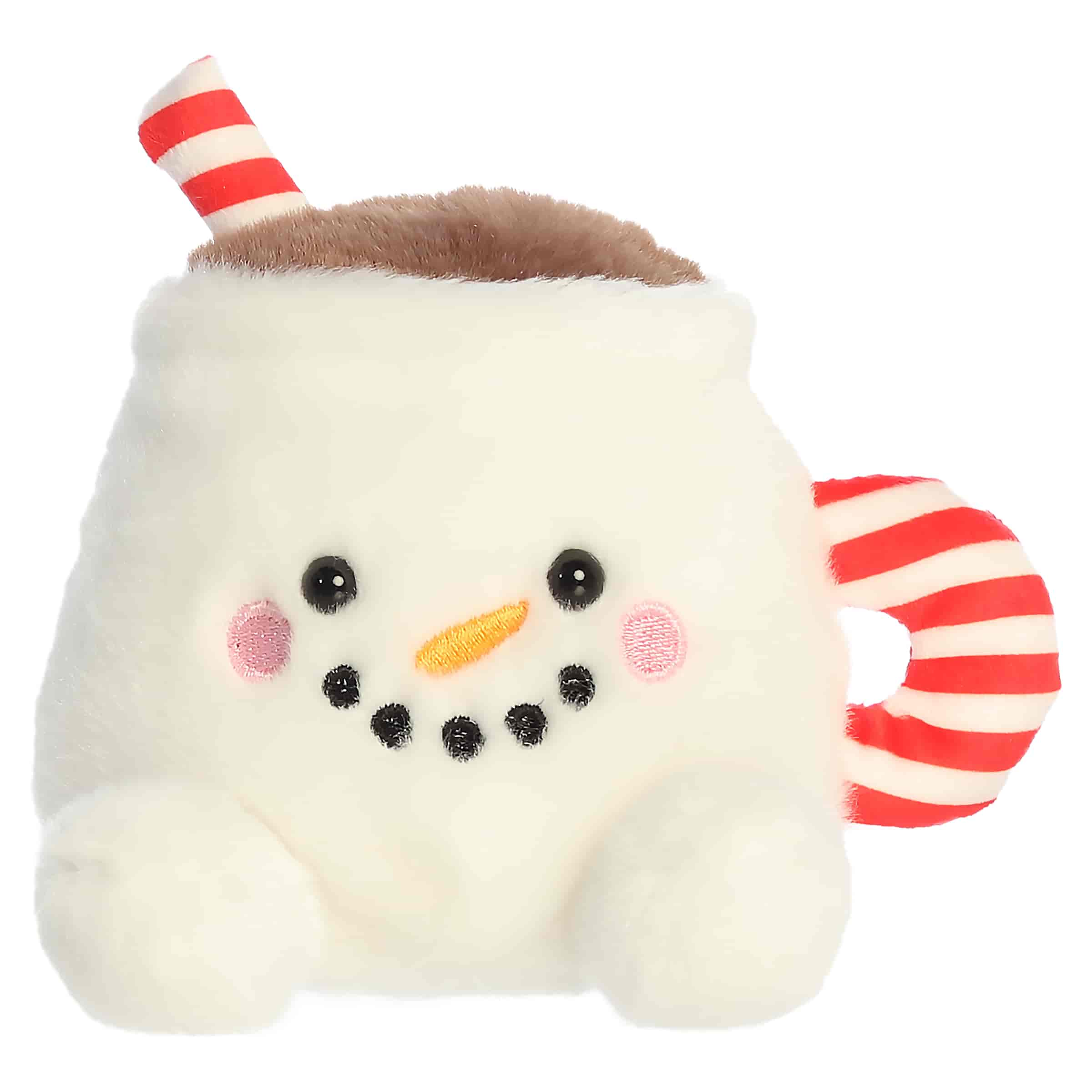 5" Plush Briggs Snowman Cocoa Palm Pals