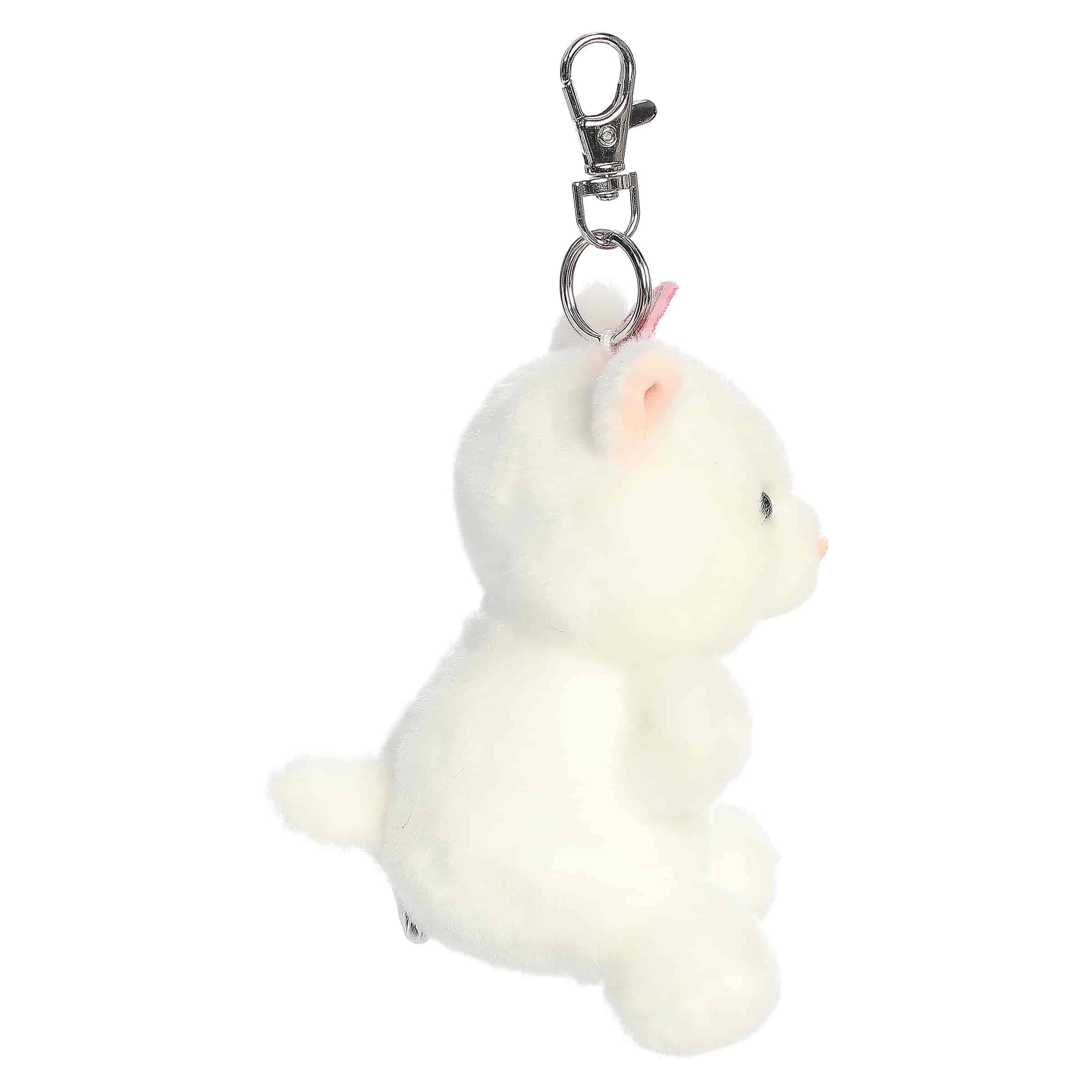 4" Plush Priscilla Princess Kitty Palm Pals Clip-On