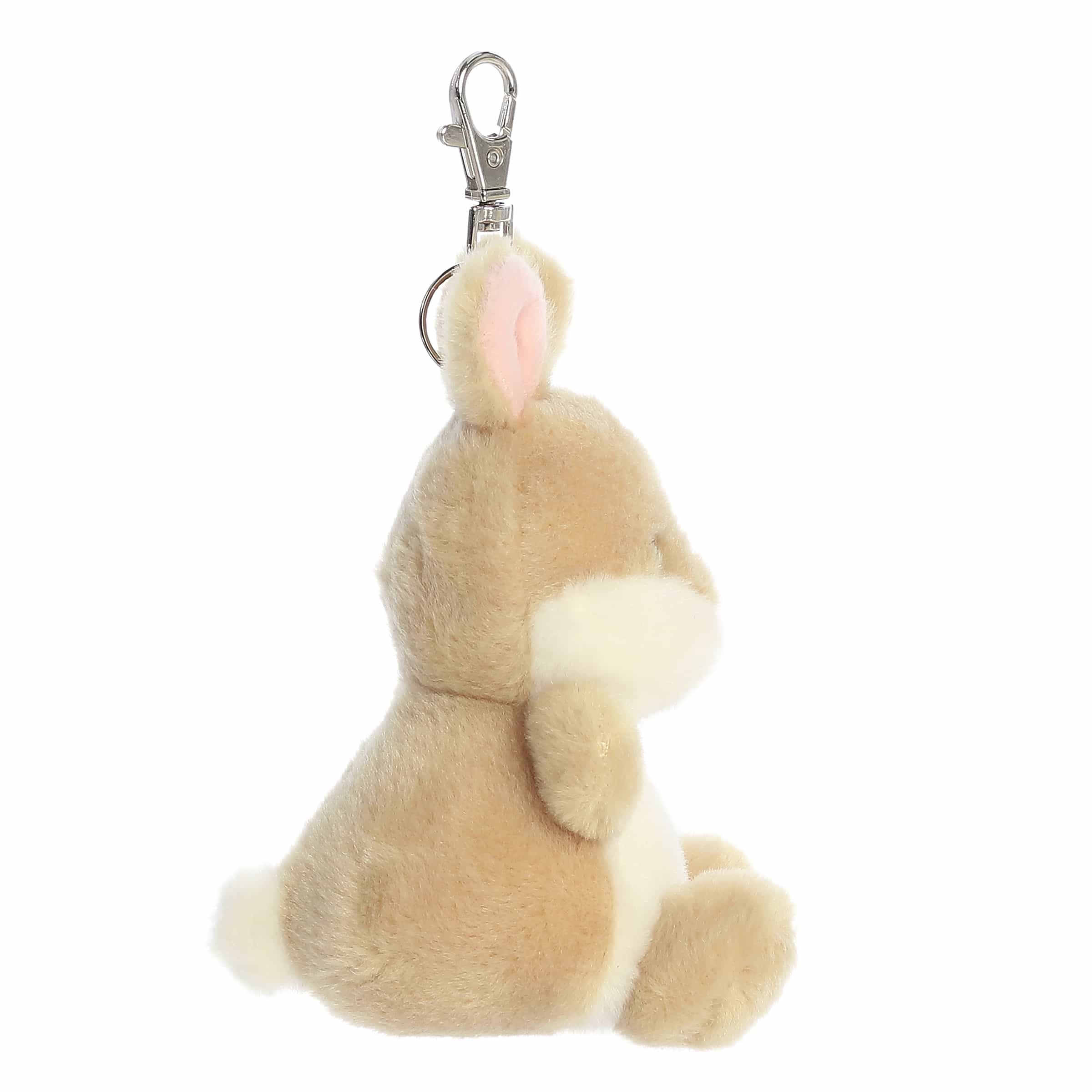 4" Plush Ella Bunny Palm Pals Clip-On