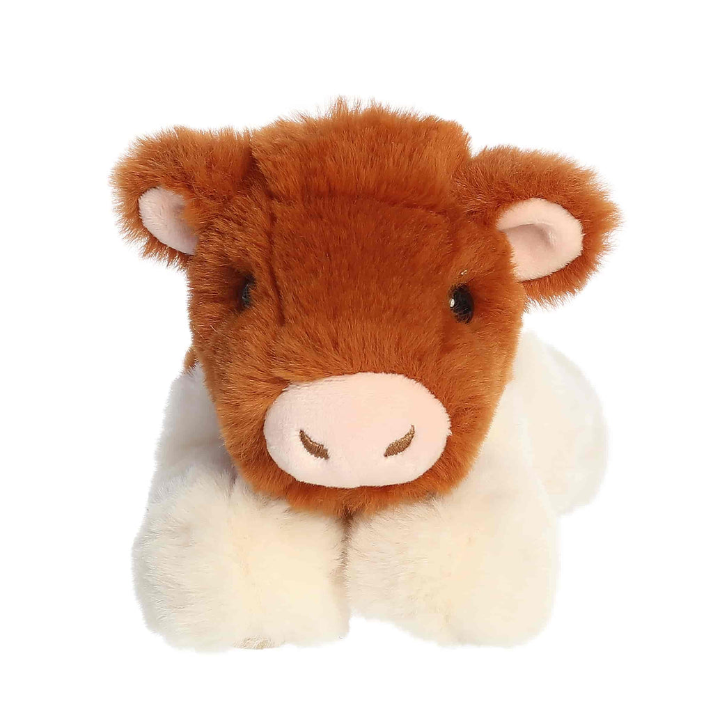 8" Plush Mini Flopsie Wyatt Longhorn Calf