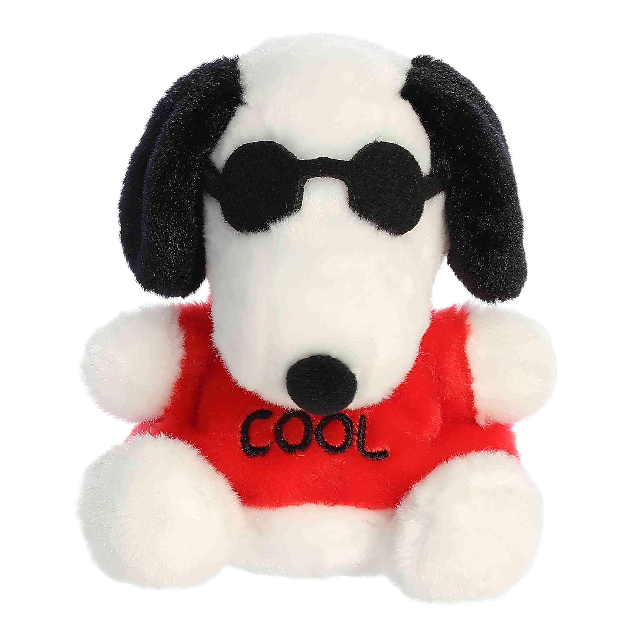 5" Plush Joe Cool Snoopy Palm Pals