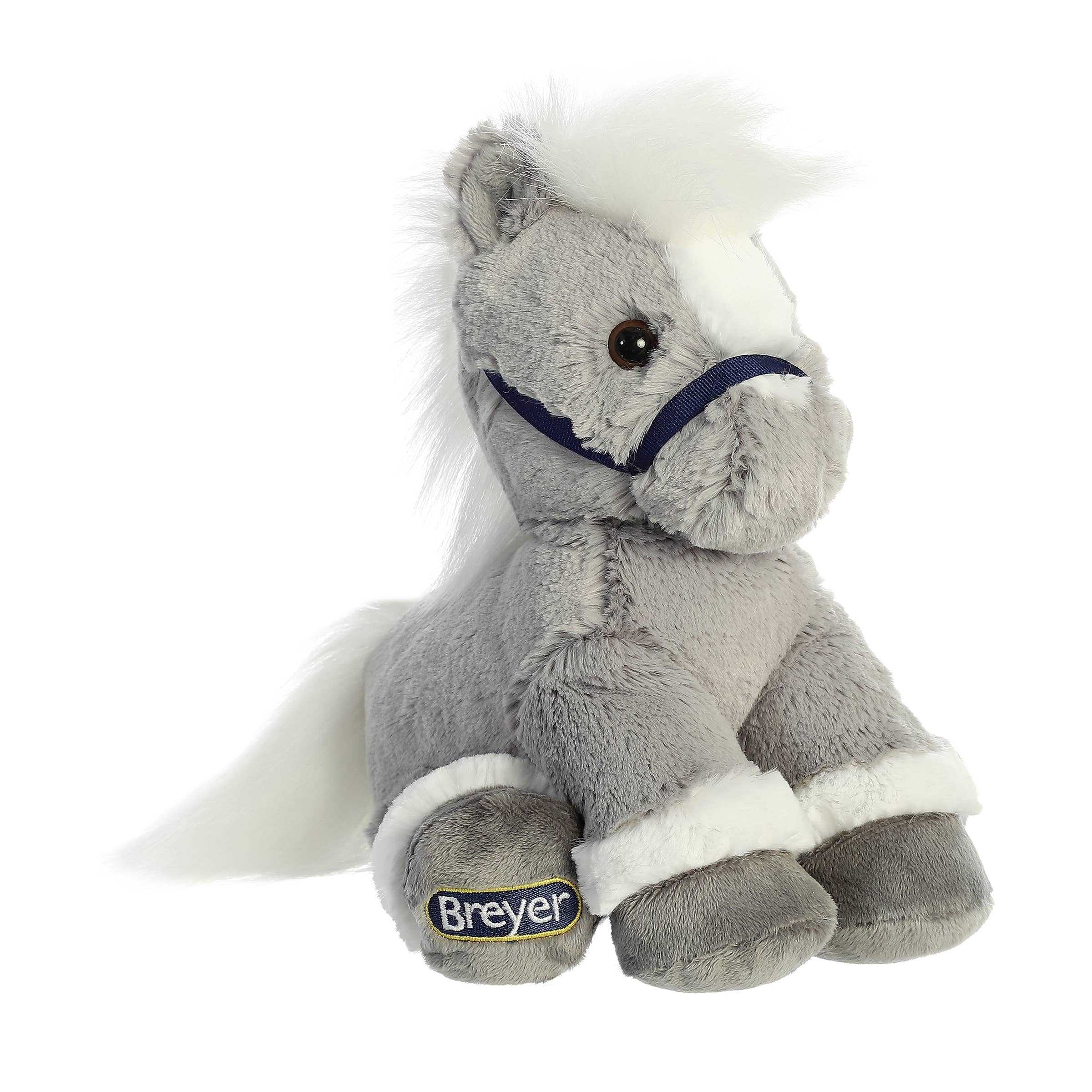 11" Plush Breyer Bridle Buddies Gray Horse