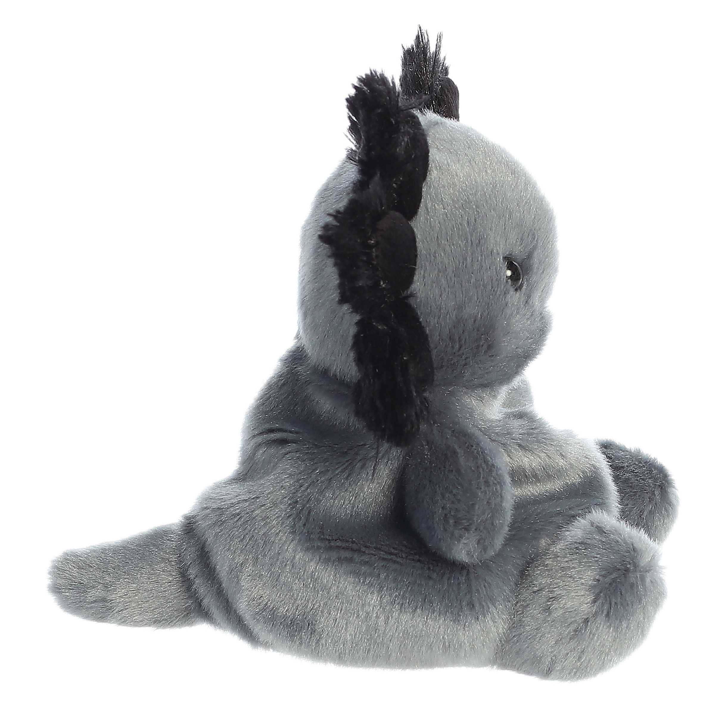 5" Plush Onxy Axolotl Palm Pal