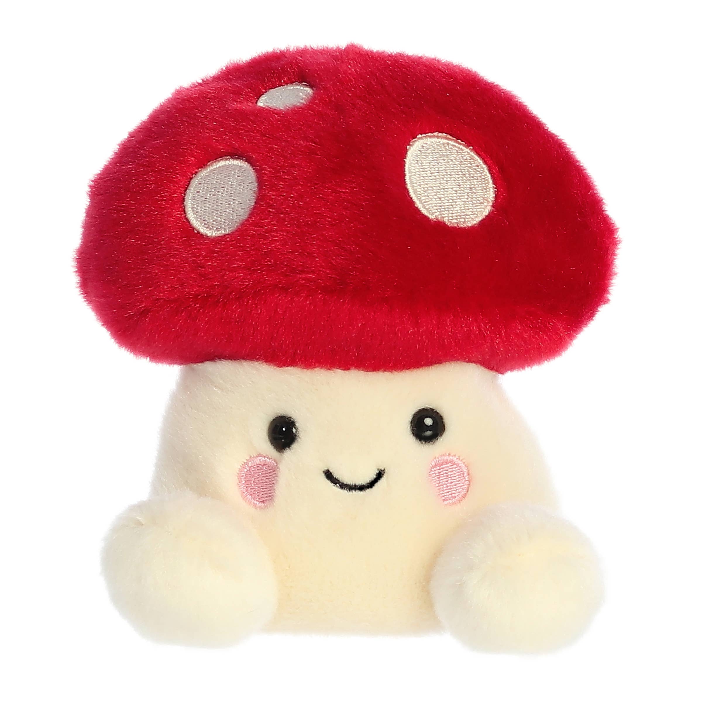 5" Plush Amanita Mushroom Palm Pal