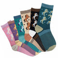 Twilight Horse Crew Socks, 6-pack, Youth shoe sizes 12-3