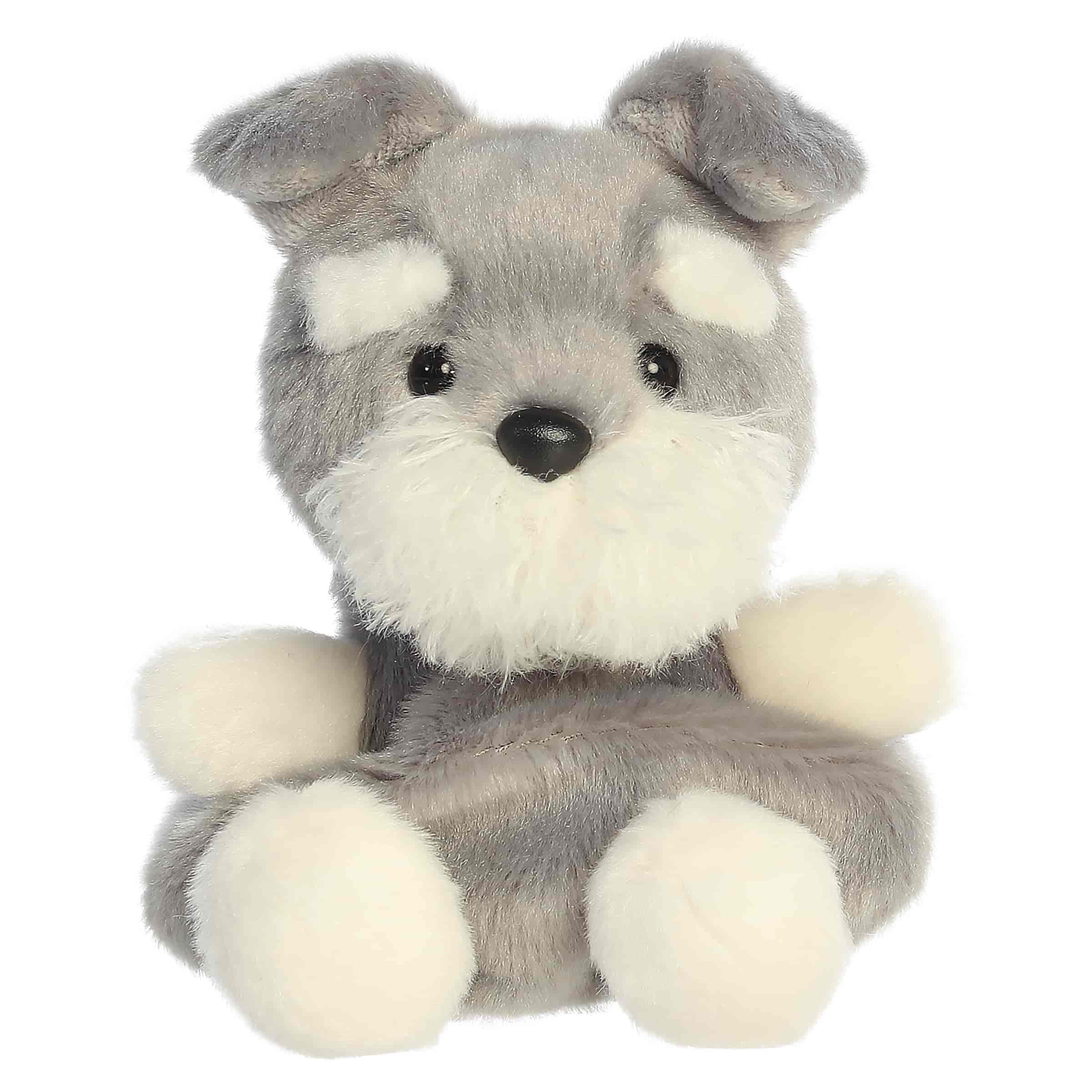 5" Plush Korra Schnauzer Palm Pal