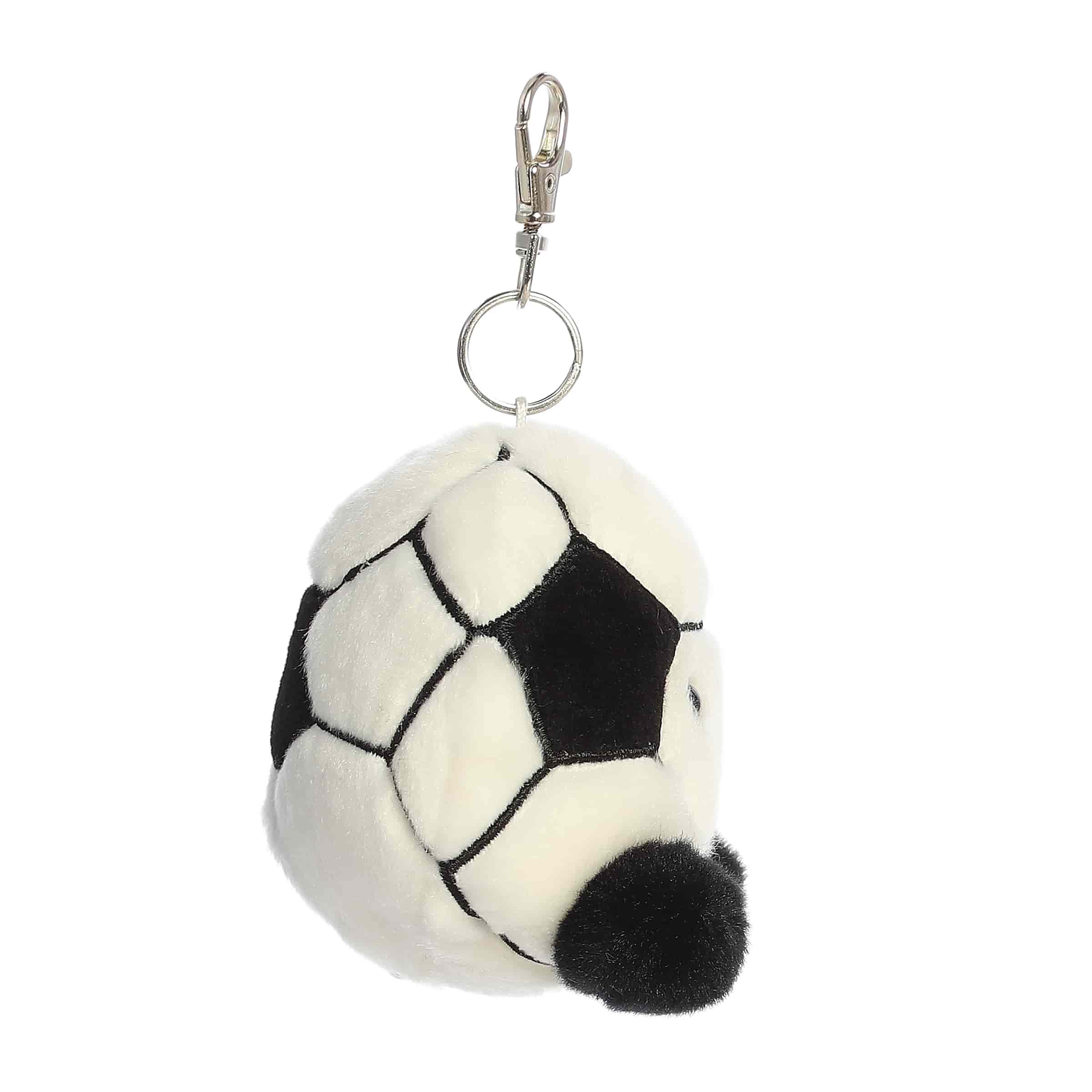4" Plush Striker Soccerball Palm Pals Clip-On