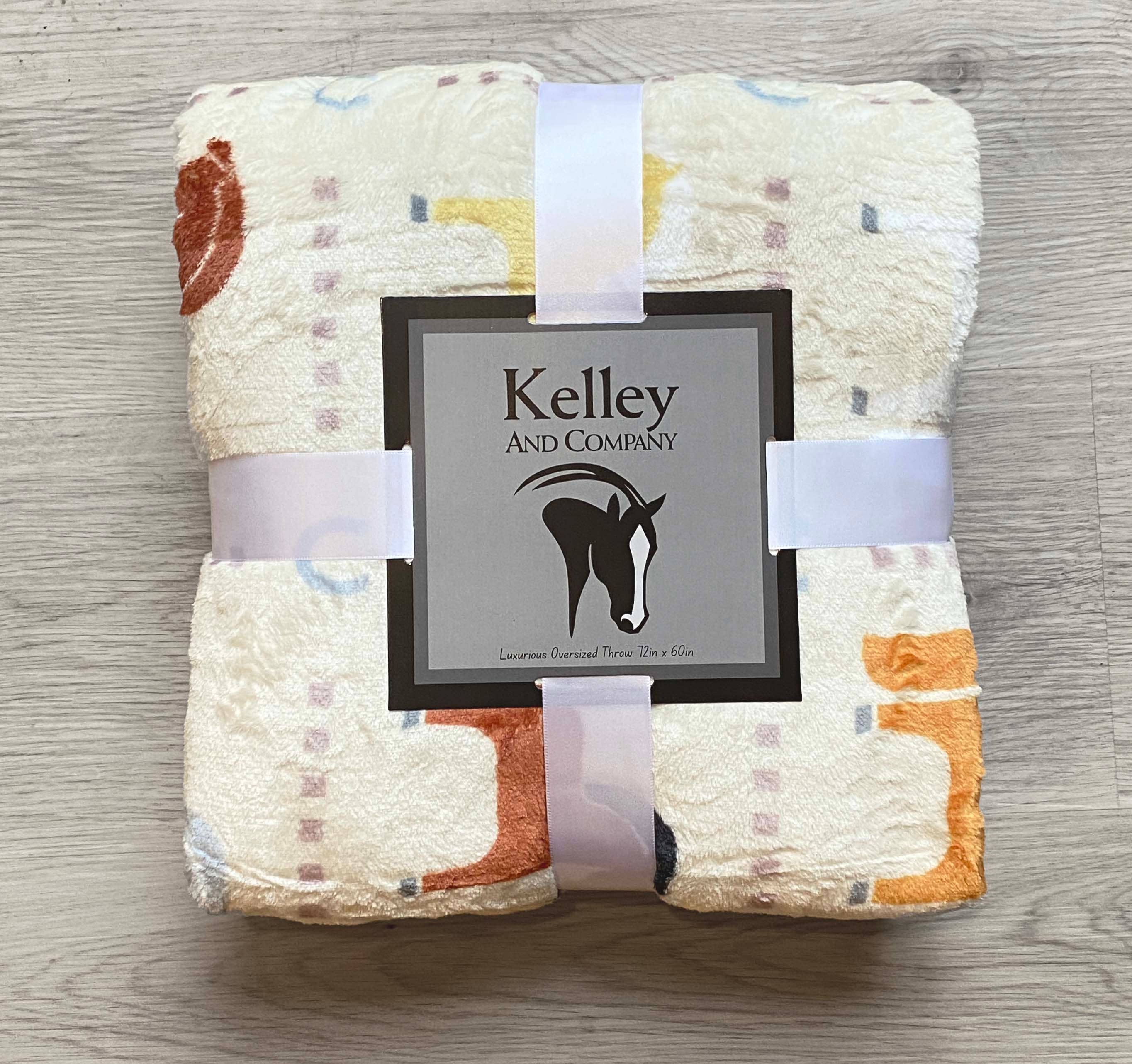 Pony Palisades Throw Blanket 60" x 72"