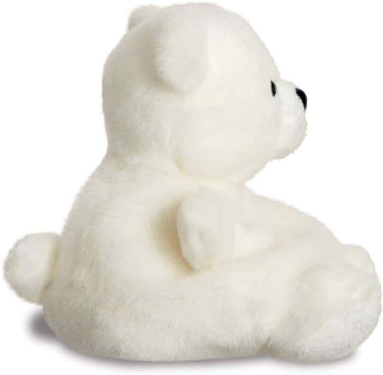 5" Plush Puck Polar Bear Palm Pals