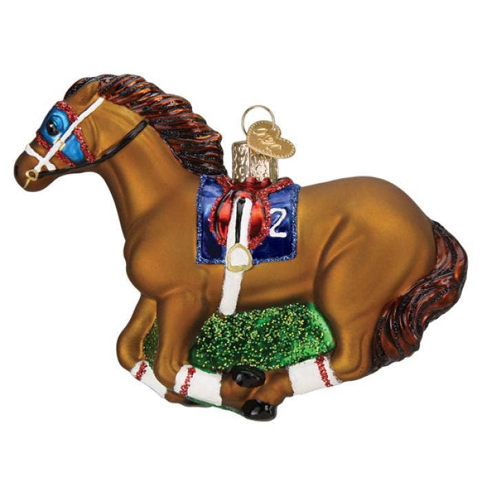 Ornament - Race Horse 4.5"