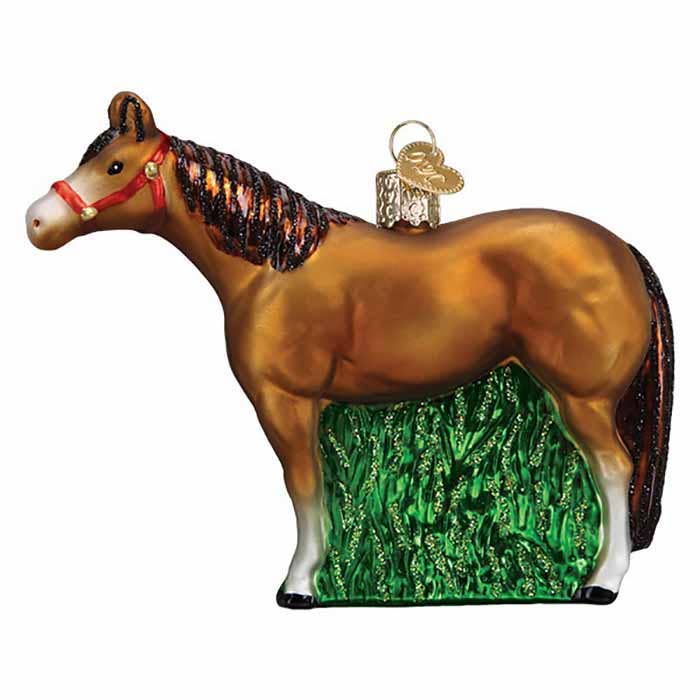 Ornament - Horse With Halter, 4.25"