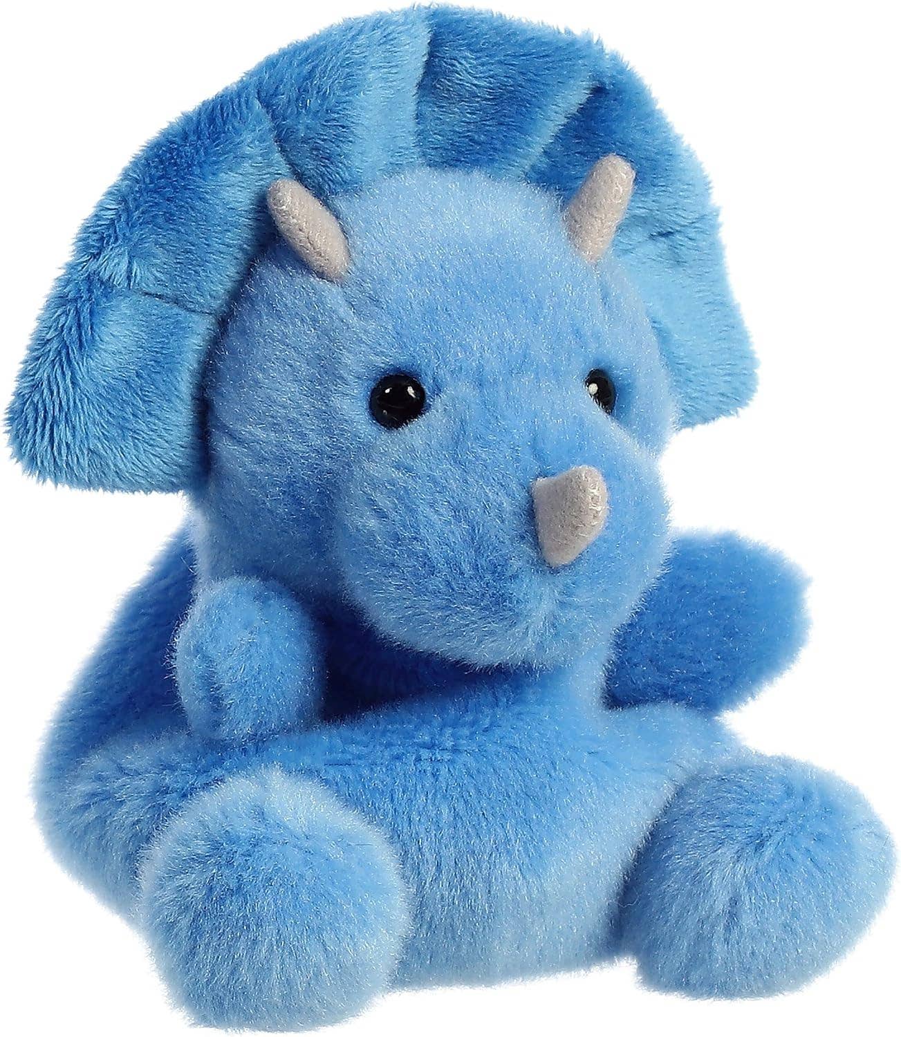 5" Plush Tank Triceratops Palm Pals