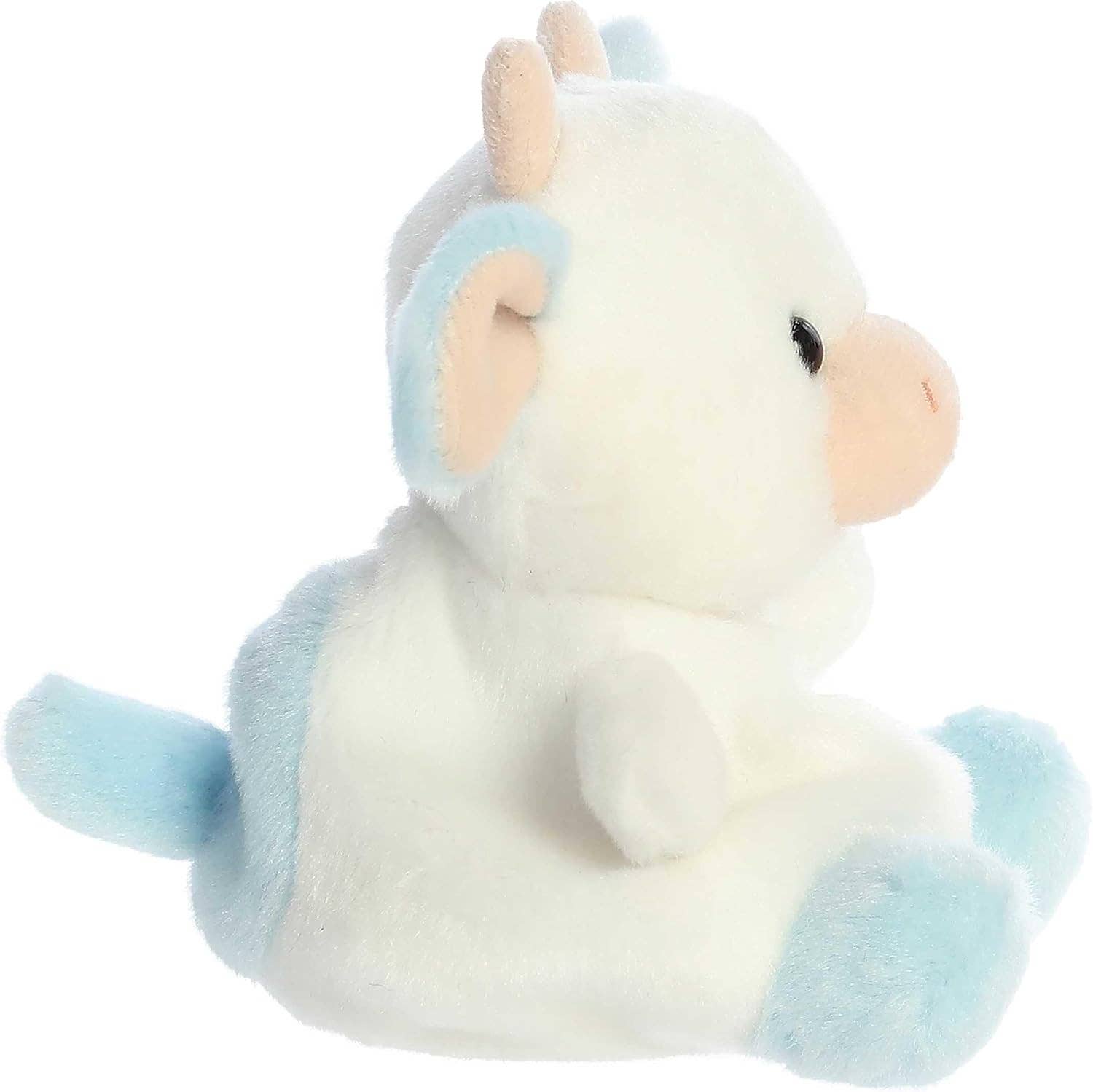 5" Plush Skyla Blueberry Cow Palm Pal